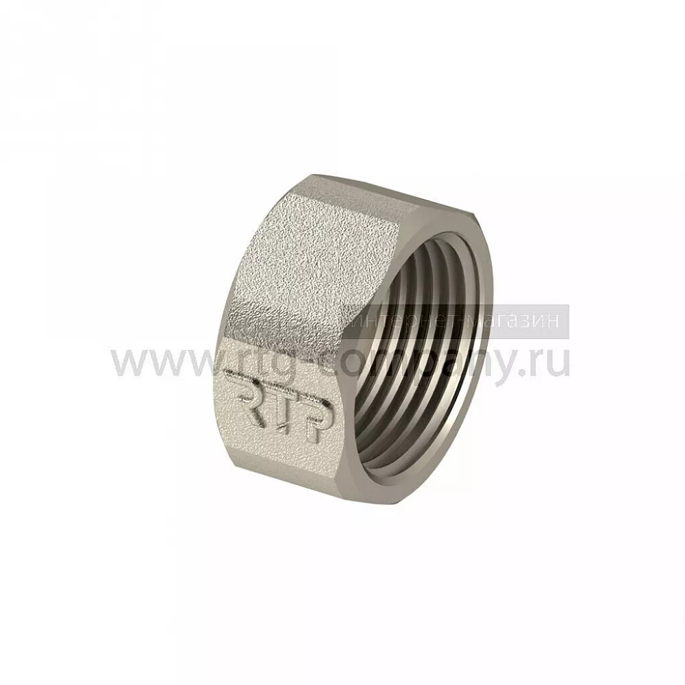 Заглушка ВР внутренняя резьба 1 1/2" (31624) уп 10 шт