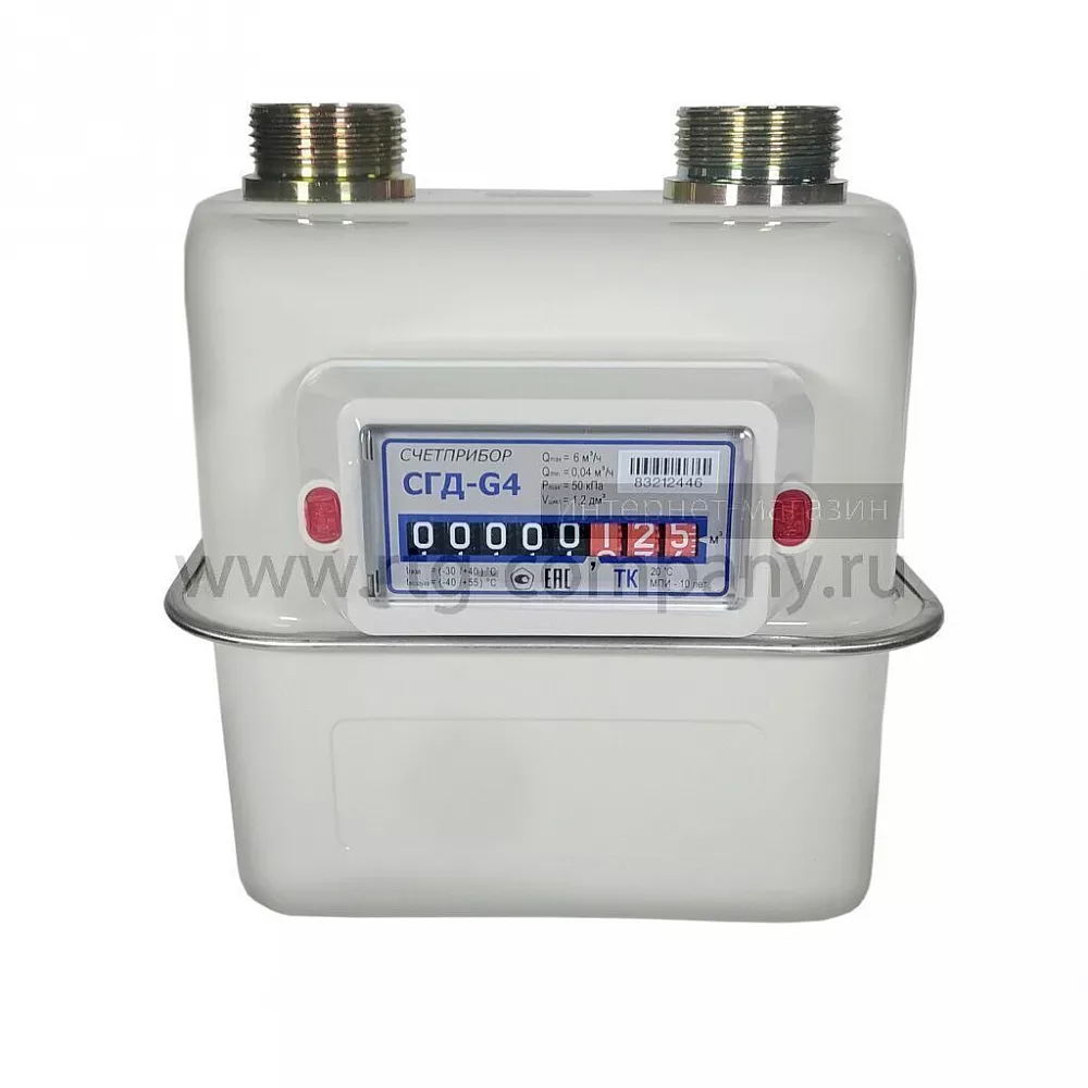 Счетчик газа СГД  G4 (прав.) (Орел)